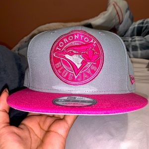 AUTHENTIC- Pink Blue Jays SnapBack Hat